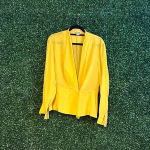 Vintage 80s Paul Stanley 100% Silk Blouse